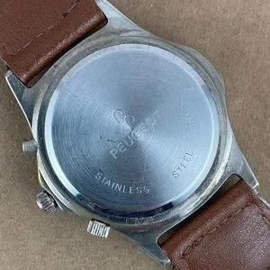 Stunning in Vintage Silver and Green Peugeot Moon Phase Unisex Watch Peugeot | Accessories | Stunning In Vintage Silver And Green  main image 2